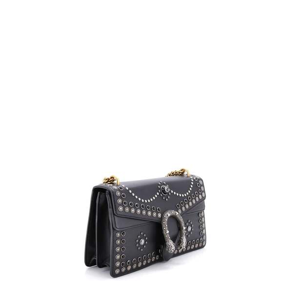 Dionysus Bag Studded Leather Small #204591G17B - Picture 2 of 7